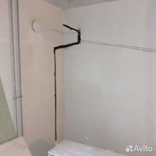 Закладная трассы под кондиционер