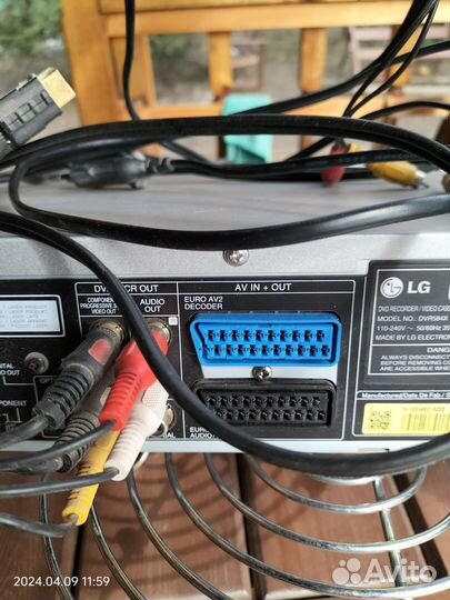Dvd рекордер lgDvr 548X