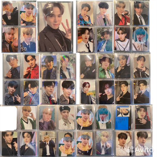 Официальные карты Ateez. Юнхо