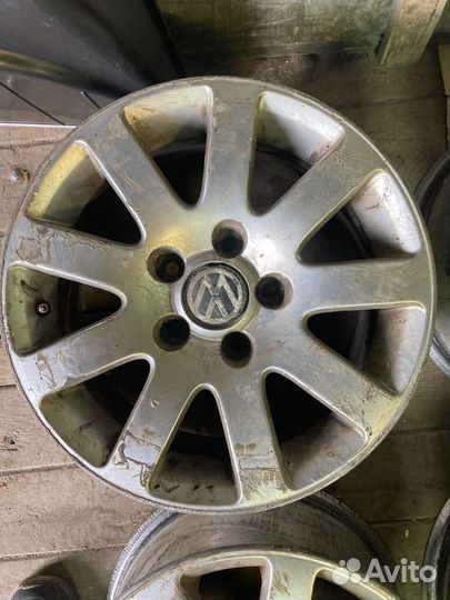Диски на volkswagen passat, golf R15