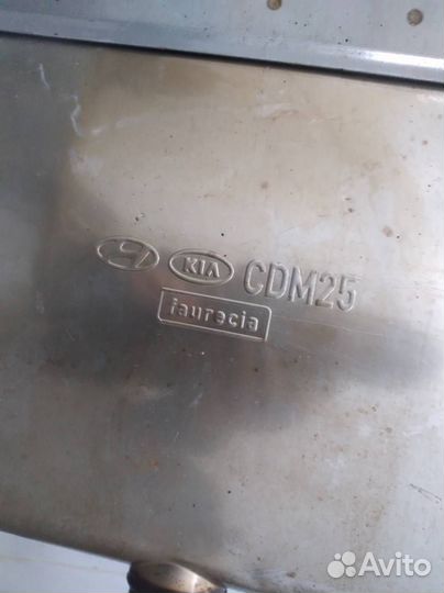 Глушитель основной Kia Ceed св 2018