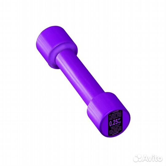 Гантеля утяжелитель 0.25кг детская 2 штуки пластик