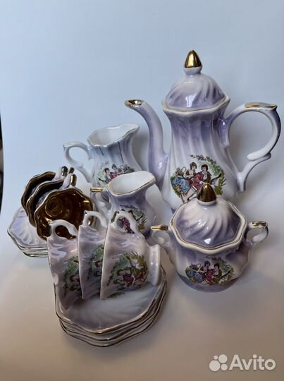 Сервизы СССР: Мадонна, Охота и др