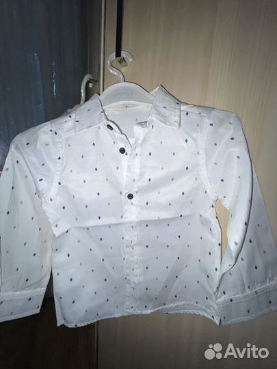 Рубашка на мальчика 98
