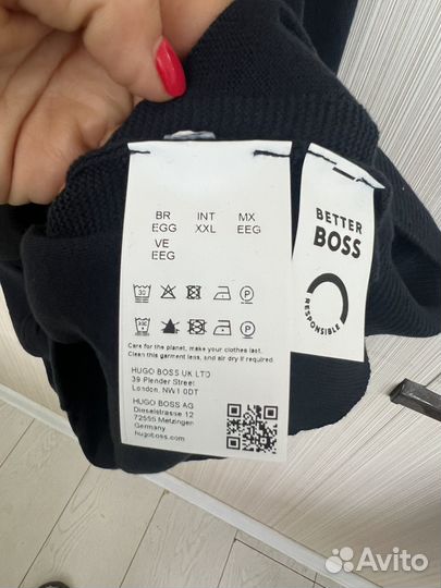 Hugo boss джемпер мужской XXL