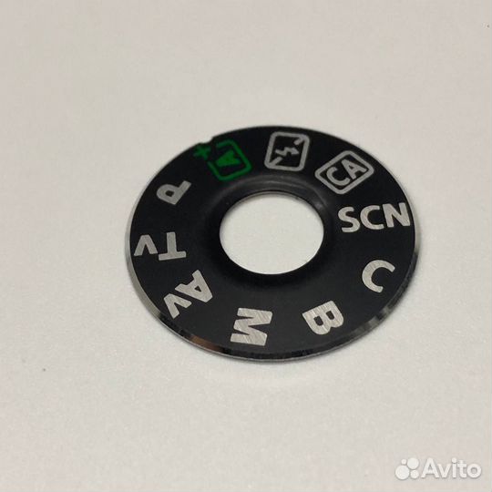 Накладка на колесо переключения режимов Canon 70D