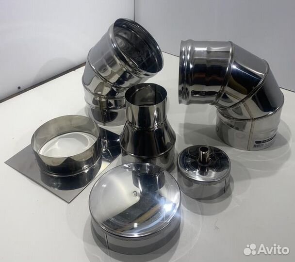 Трубы для дымохода нержавейка сендвич