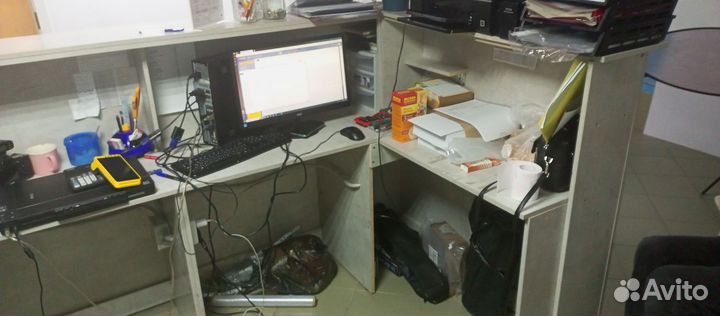 Стойка ресепшн угловая