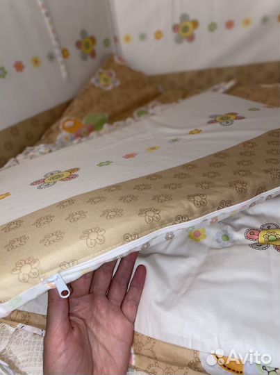 Бортики на кроватку