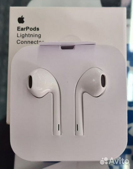 Наушники apple EarPods Lightning оригинал