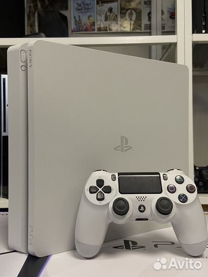 PlayStation 4 slim 500GB White (Гарантия 3 месяца)