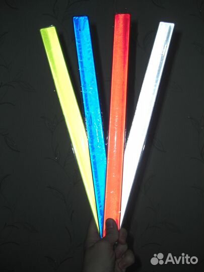 Светоотражающие Браслеты-Фликеры, Самофиксирующиес