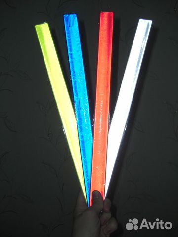 Светоотражающие Браслеты-Фликеры, Самофиксирующиес