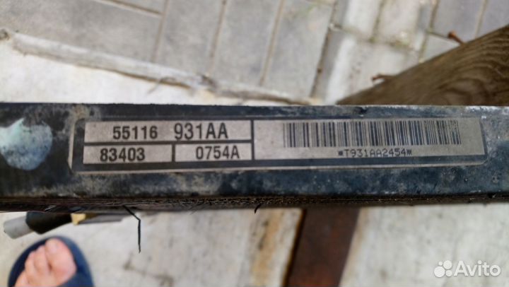 Радиатор кондиционера и гура. Джип гранд чероки Wj