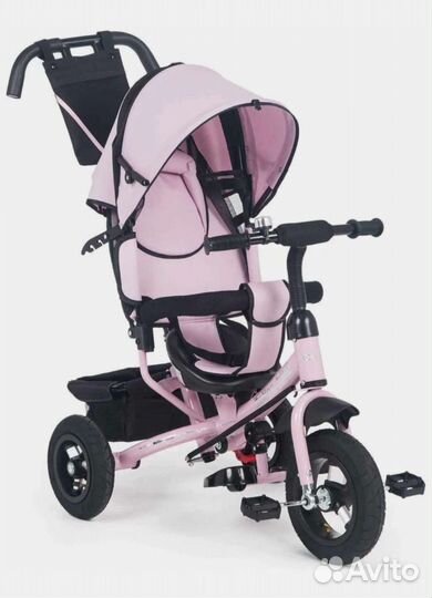 Велосипед трехколесный с ручкой