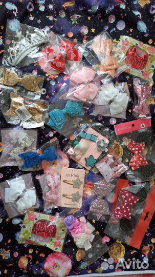 Повязки на голову, заколки. Все новое