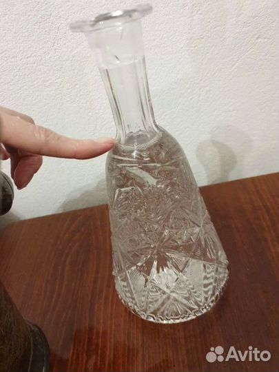 Хрусталь СССР. Два графина