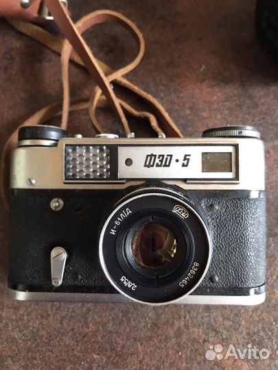 Плёночный фотоаппарат фэд 5