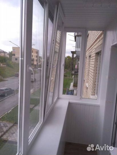 Балкон пластиковый