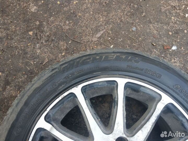 Комплект дисков с резиной michelin 205/55 r16