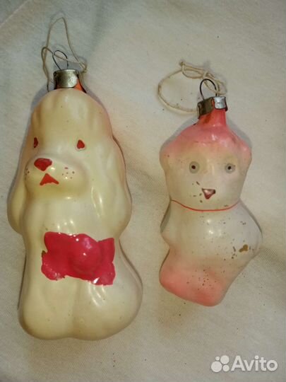 Елочные игрушки СССР