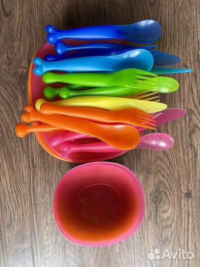 Набор детской посуды IKEA