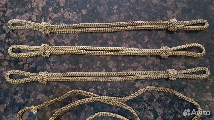 Шнур-ремешок штлал филигранный для фуражки плетены