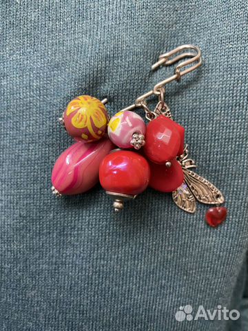 Серьги Ручная работа с бусинами Тейша