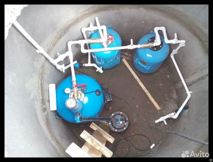 Канализация, септик, водопровод, ремонт скважин, з