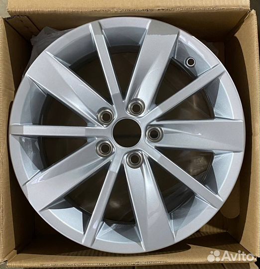 R15 диски оригинал 5X100 Polo Rapid Fabia Praktik