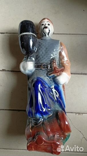 Статуэтка штоф керамика фигура 10 шт