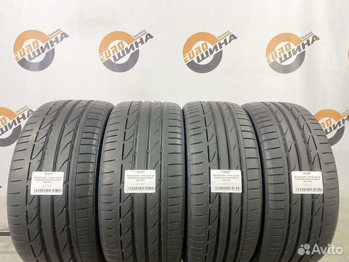 Bridgestone Potenza S001 225/40 R19 и 255/35 R19