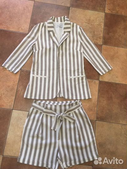 Льняной костюм