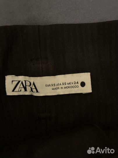 Шорты бермуды zara xs со шнуровкой y2k