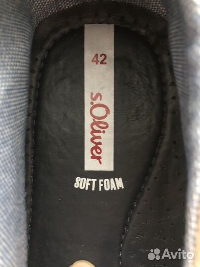 Мокасины из натуральной замши