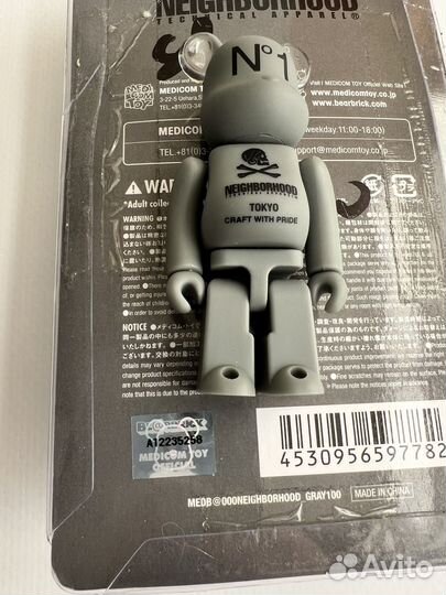 Neighborhood bearbrick 7 см оригинал