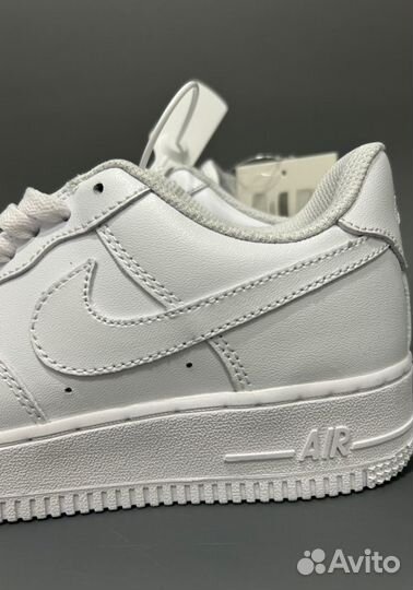 Кроссовки Nike AIR force 1 белые