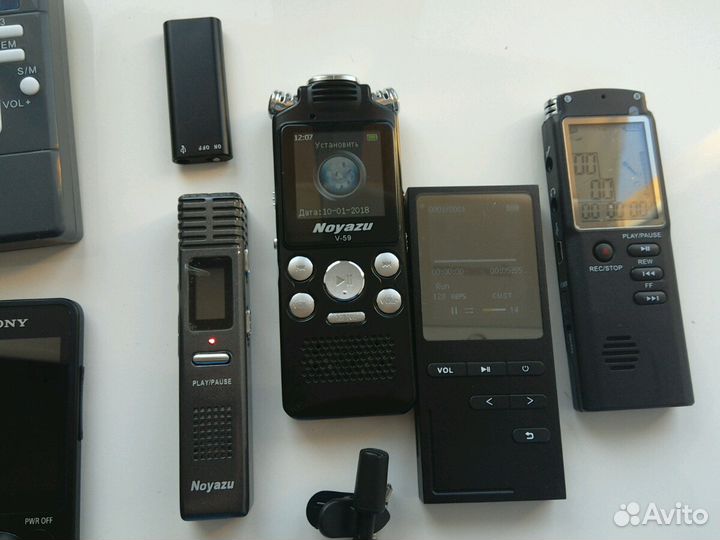 Диктофон-мп3 плеер, стерео,новый