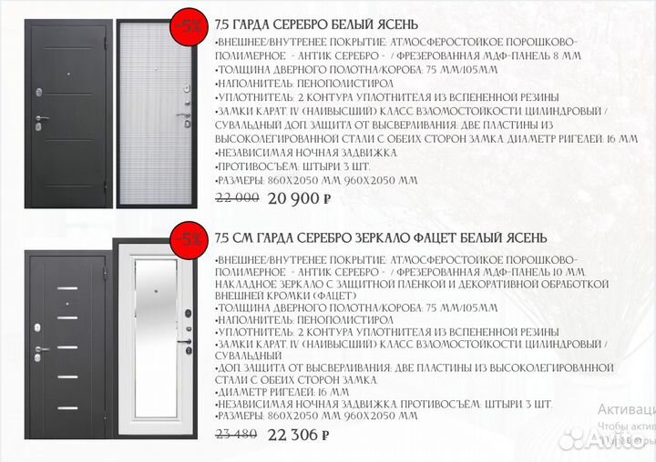 Дверь входная