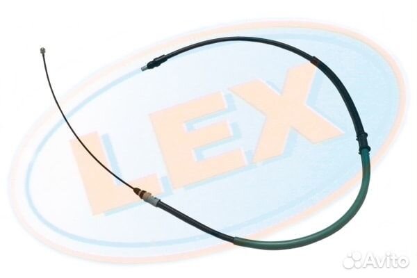 Трос ручного тормоза lr (l1730 / 1208