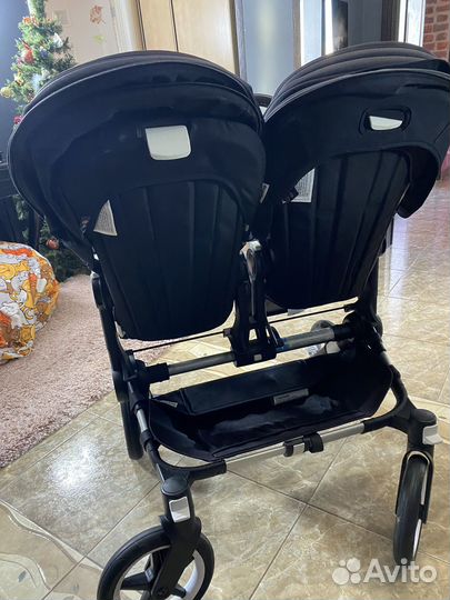 Коляска bugaboo donkey twin black