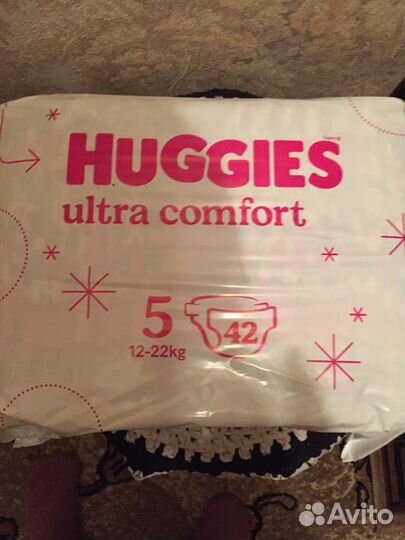 Подгузники Huggies ultra comfort 5
