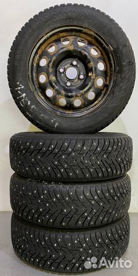 Колеса зимние(шип) Nokian 185/65R15 Rio, Solaris