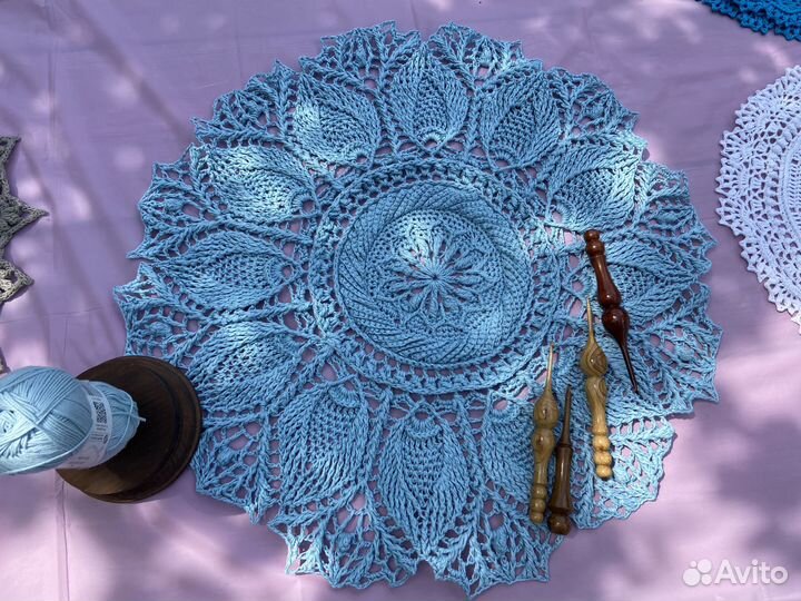 Салфетка вязаная Улита