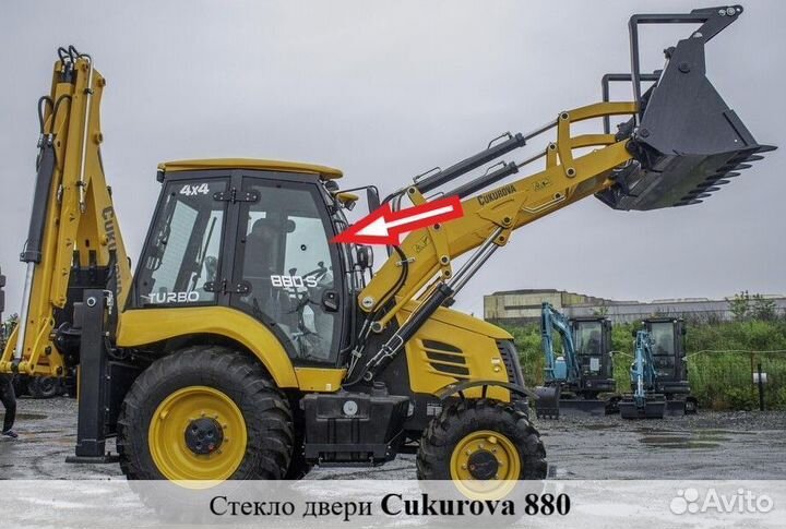 Стекло правой двери Cukurova 880