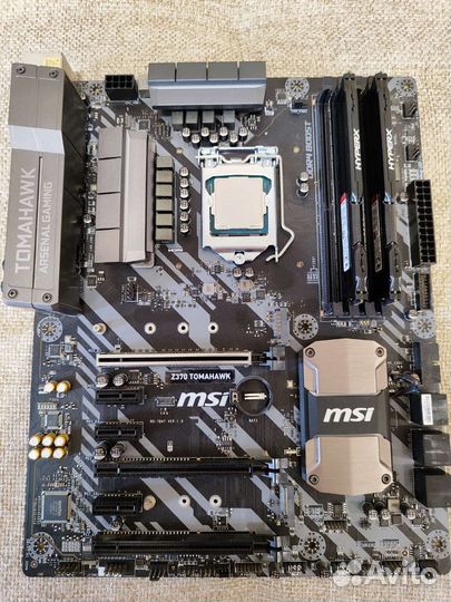 Материнская плата MSI z370 tomahawk