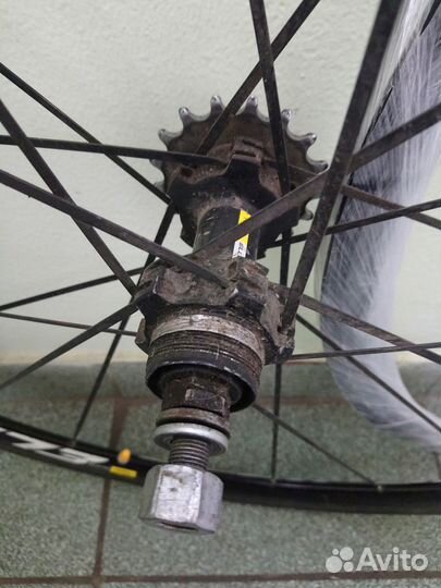 Трековый вилсет Mavic Ellipse на фикс