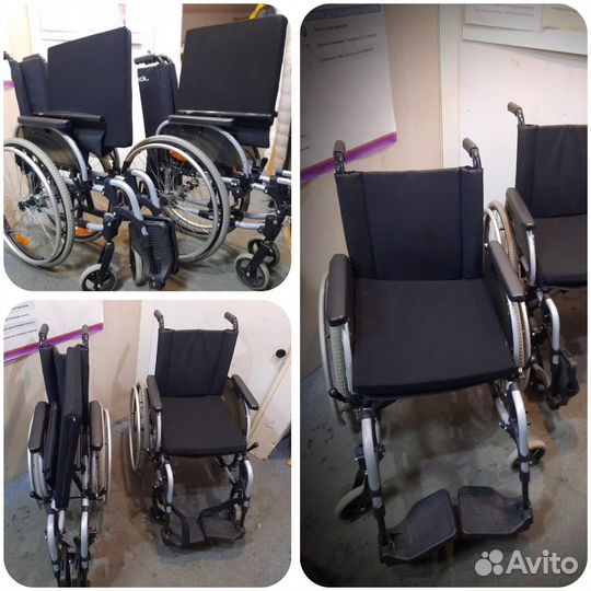 Инвалидная коляска складная бу
