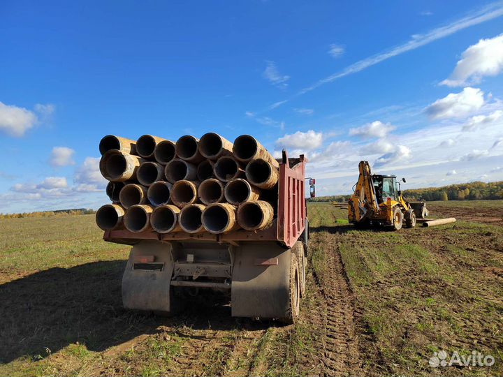 Труба асбестовая толстостенная Д 200-500 мм