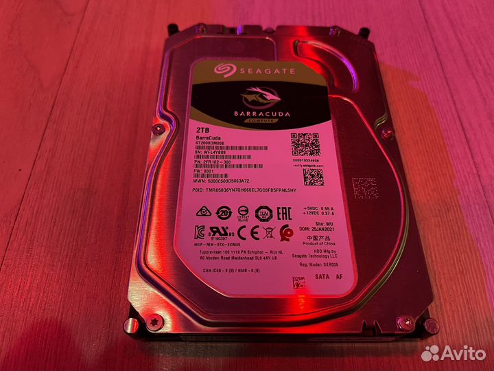 Жесткий диск SATA hdd 3.5 2tb